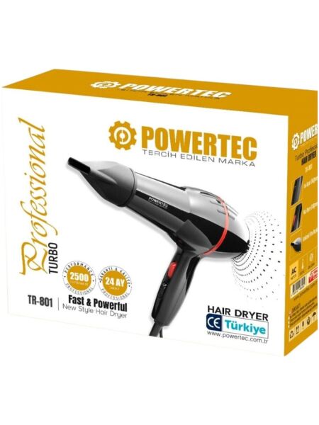 Powertec TR-801 Fön Makinesi