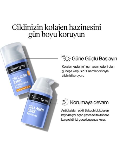 Neutrogena Collagen Bank SPF30 Gündüz Kremi 50 ml