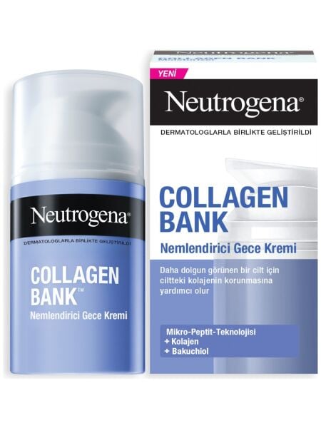 Neutrogena Collagen Bank Nemlendirici Gece Kremi 50 ml
