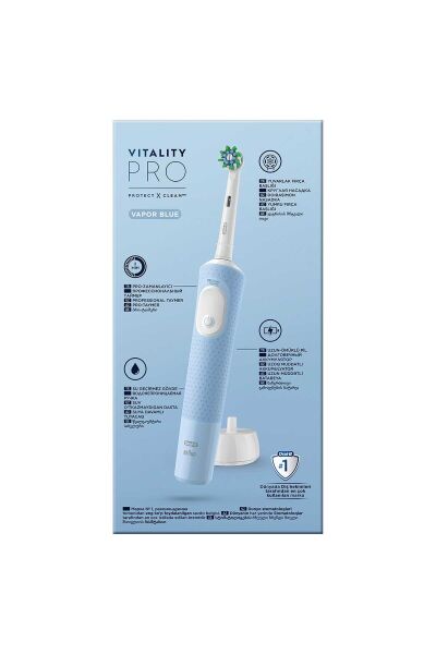 Oral-B D103 Vitality Pro Cross Action Şarjlı Diş Fırçası - Mavi
