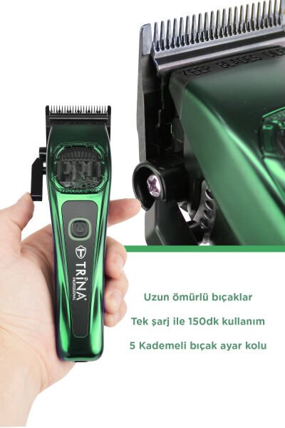 Trina Saç Kesme Makinesi Haki 77