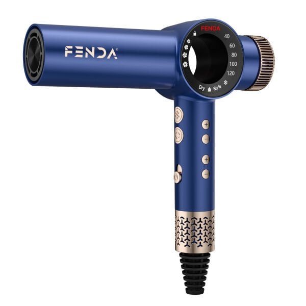 Fenda Profesyonel Saç Kurutma Makinesi Mavi