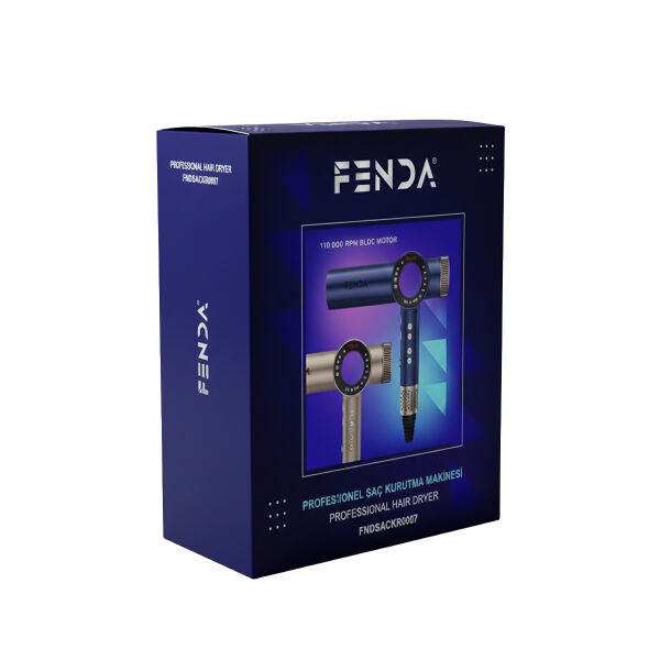 Fenda Profesyonel Saç Kurutma Makinesi Bej