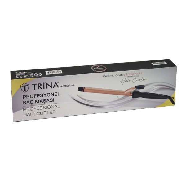 Trina Saç Maşası 22 MM Rose Gold