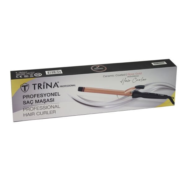 Trina Saç Maşası 22 MM Rose Gold