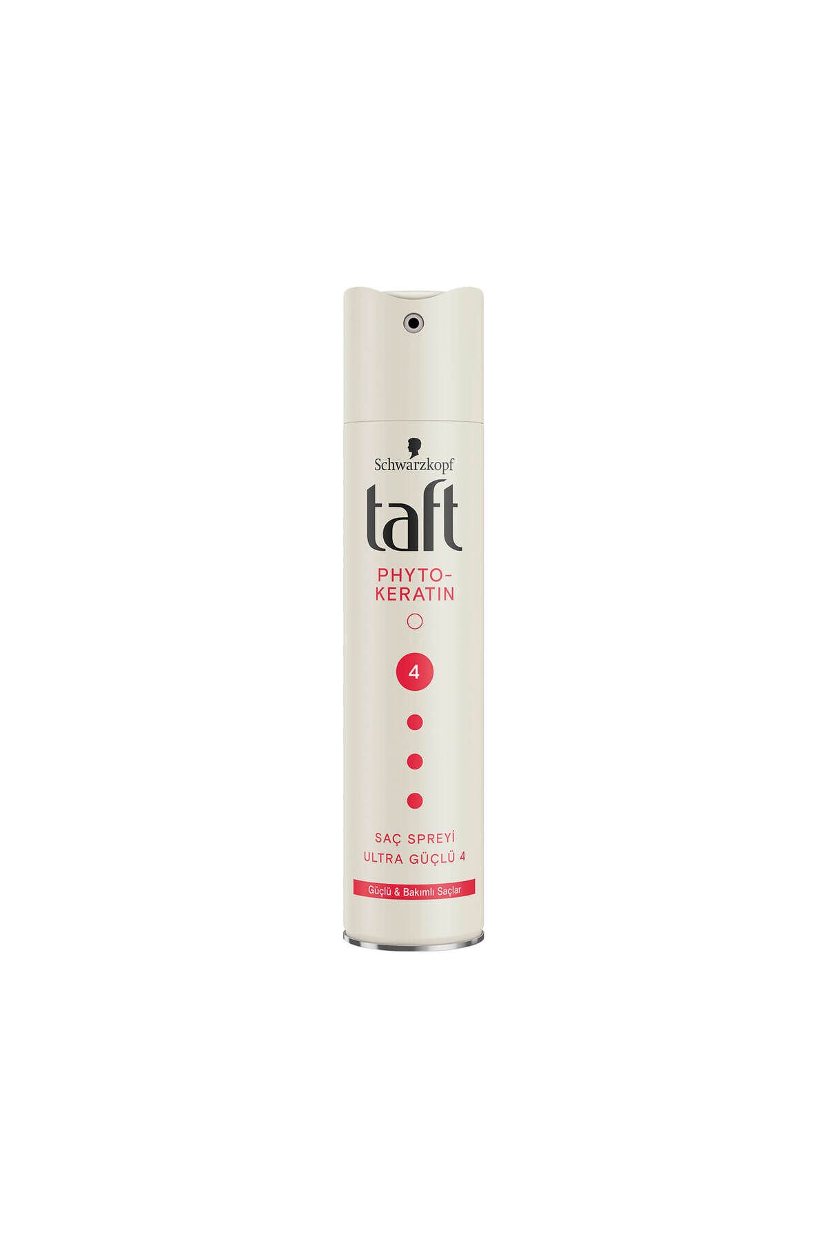 Taft Saç Spreyi Keratin Ultra Güçlü 4 numara 250 Ml