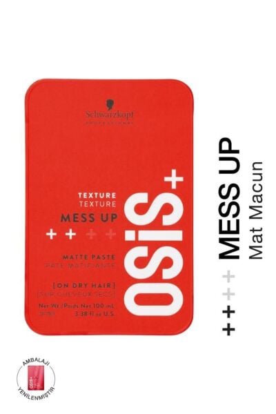 Osis Mess Up Mat Şekillendirici Gum Macun 100ml