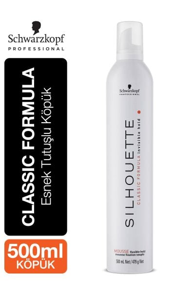 Schwarzkopf Professional Silhouette Saç Köpüğü 500ml. Classic Formula Beyaz