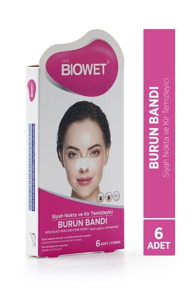 Biowet Siyah Nokta Temizleyici Burun Bandı