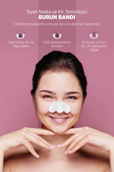 Biowet Siyah Nokta Temizleyici Burun Bandı