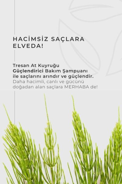 Tresan At Kuyruğu Hacimlendirici Bakım Şampuanı 300 ml