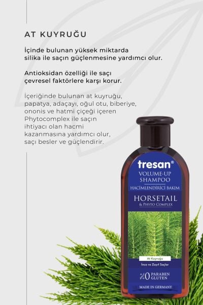 Tresan At Kuyruğu Hacimlendirici Bakım Şampuanı 300 ml