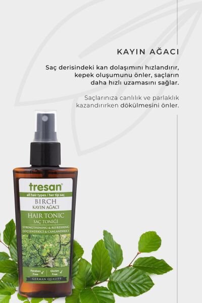Tresan Kayın Güçlendirici ve Canlandırıcı Saç Toniği 125 ml