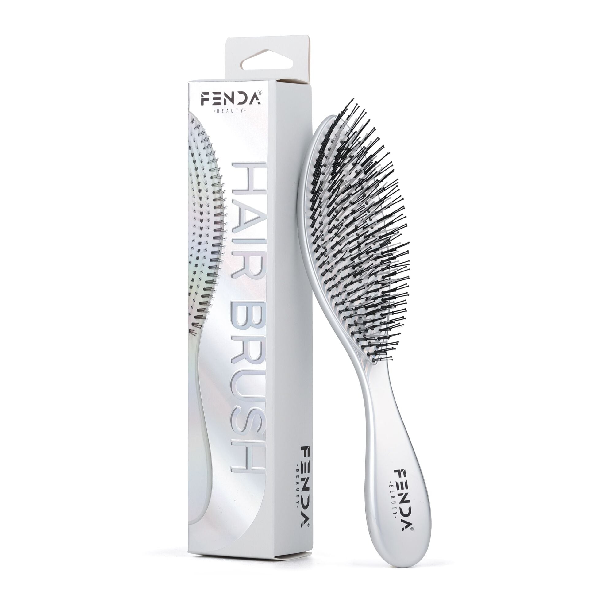 Fenda Profesyonel 4 Pinli Dar Başlık Beyaz Saç Fırçası