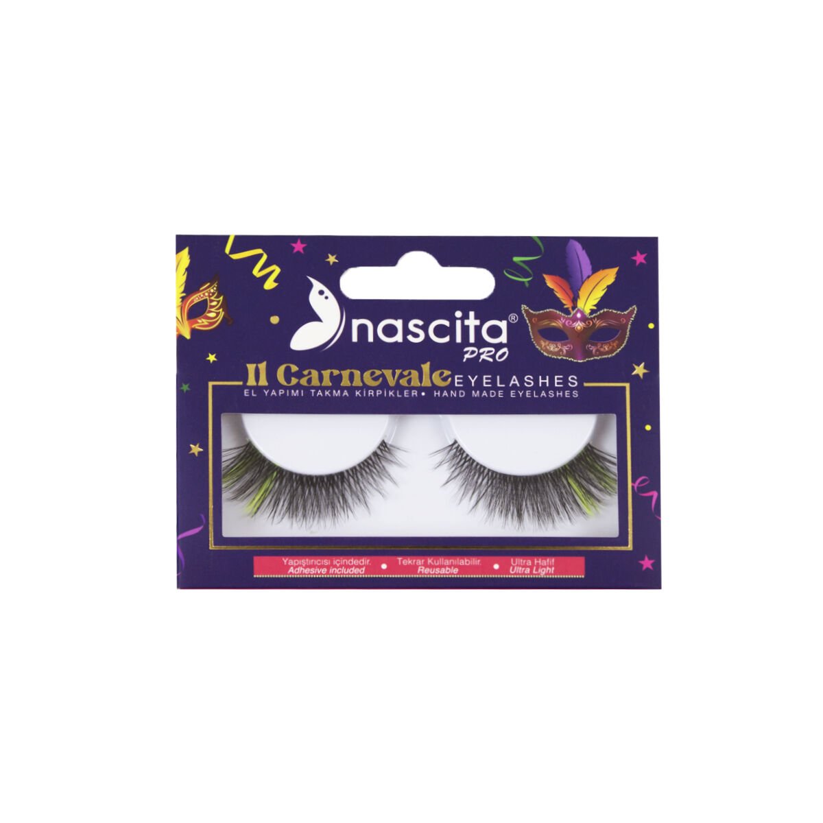 Nascita Karnaval Serisi Doğal Görünümlü Takma Kirpik NASEYE000130