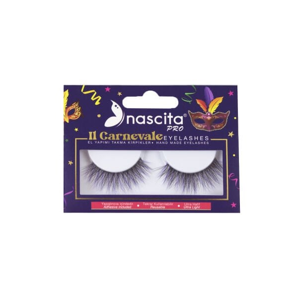 Nascita Karnaval Serisi Doğal Görünümlü Takma Kirpik NASEYE000131