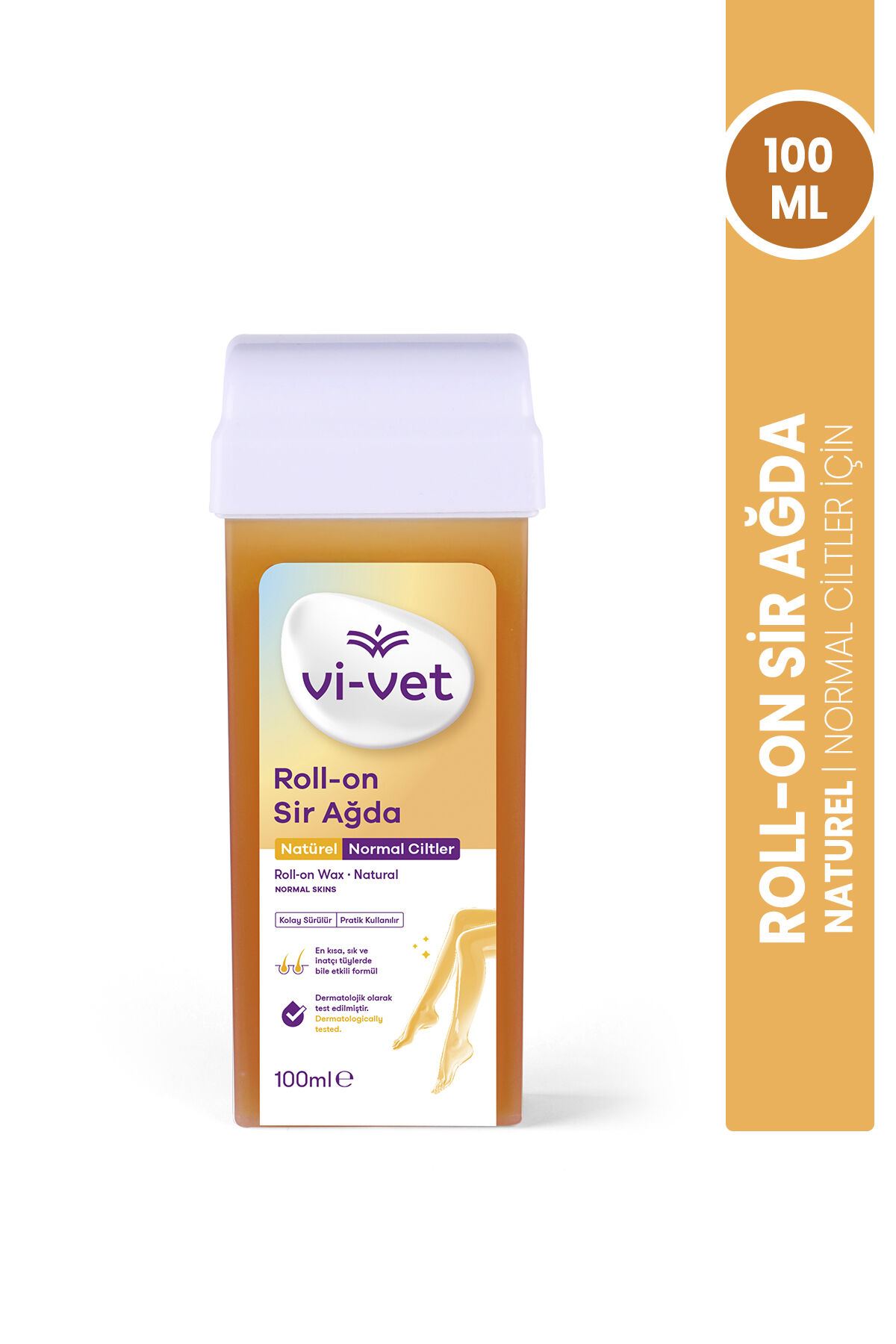 Vi-vet Roll-On Sir Ağda 100 ml Naturel