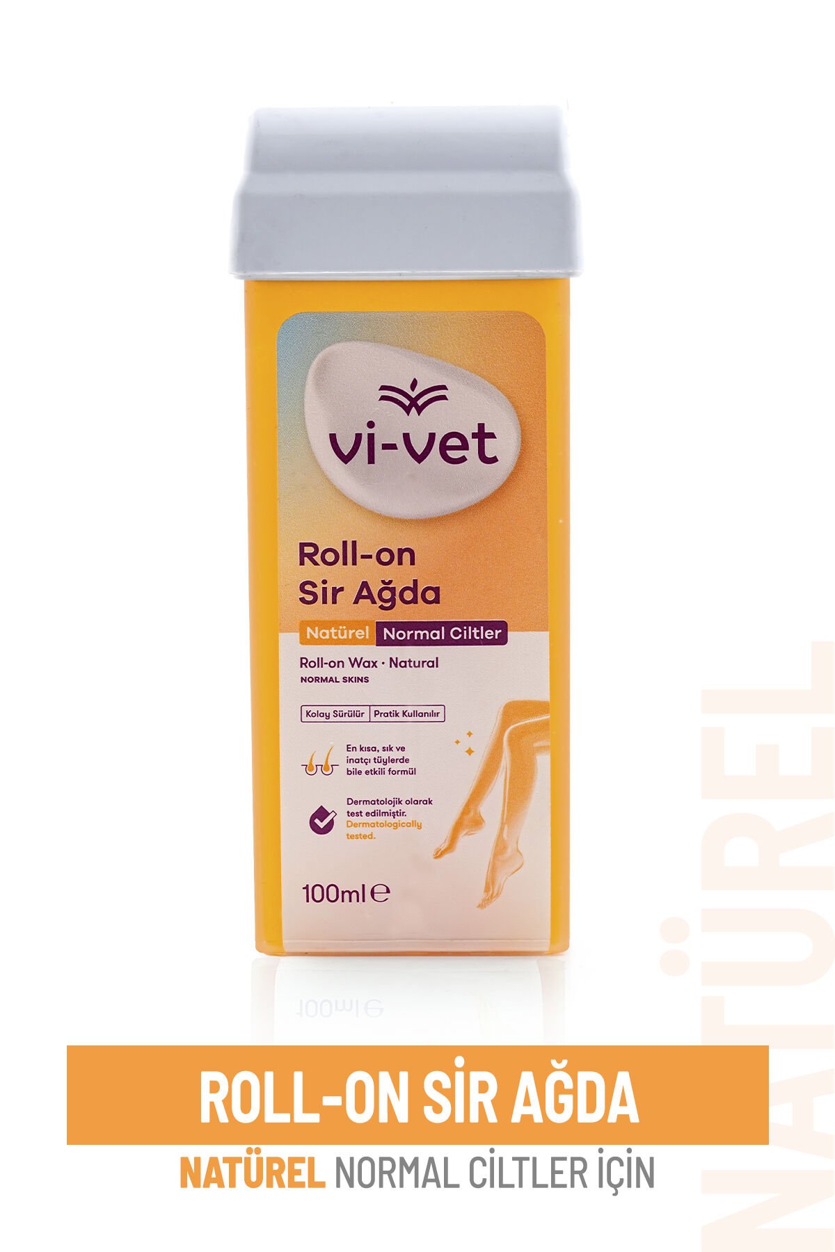 Vi-vet Roll-On Sir Ağda 100 ml Naturel