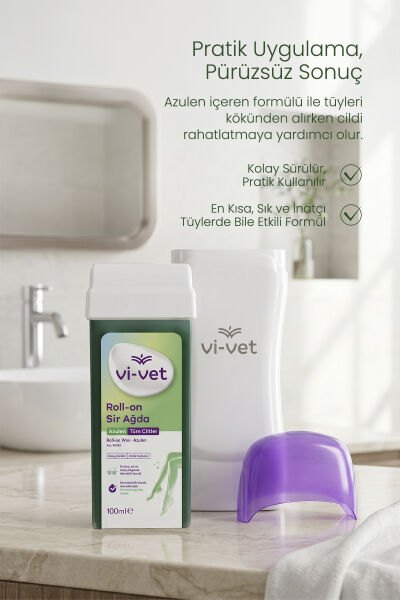 Vi-vet Roll-On Sir Ağda 100 ml Azulen