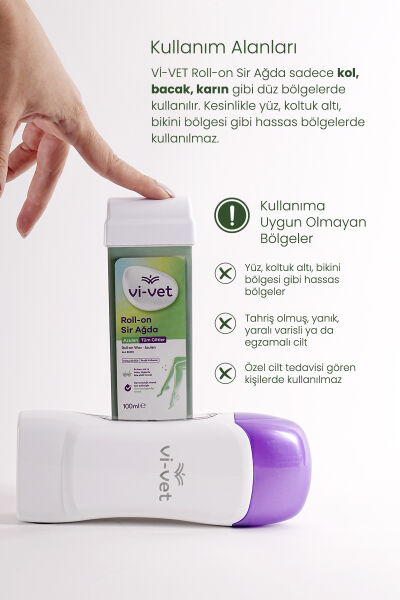 Vi-vet Roll-On Sir Ağda 100 ml Azulen