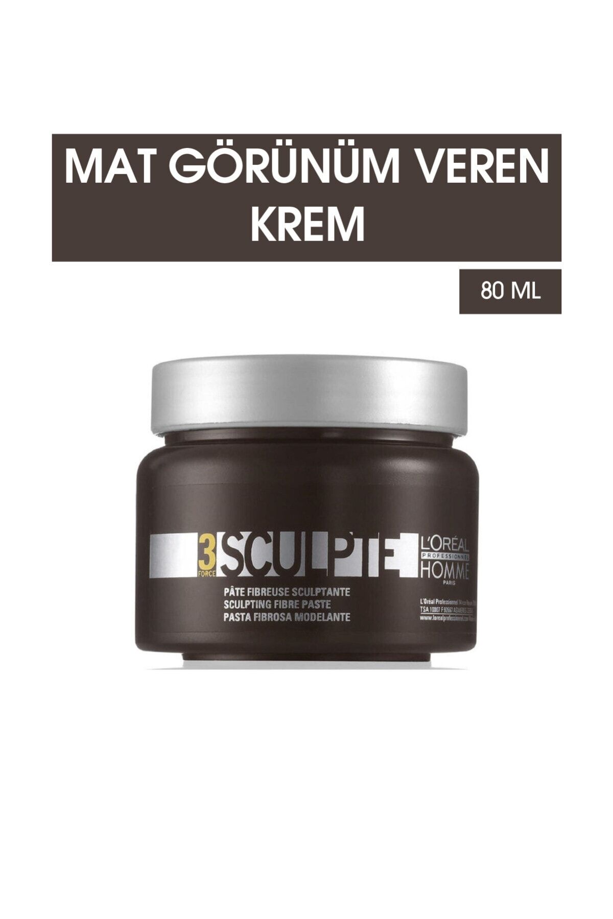 Loreal Professionnel Homme Sculpte Doku Lifli Macun No:3 150ml