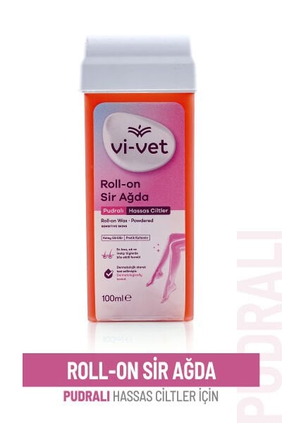 Vi-vet Roll-On Sir Ağda 100 ml Pudralı
