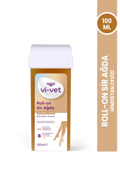 Vi-vet Roll-On Sir Ağda 100 ml Hindistan Cevizli