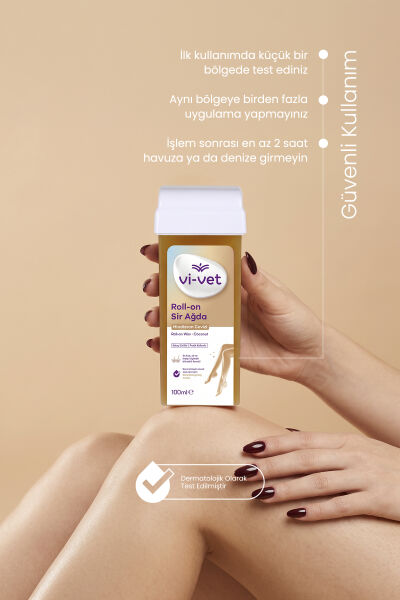 Vi-vet Roll-On Sir Ağda 100 ml Hindistan Cevizli