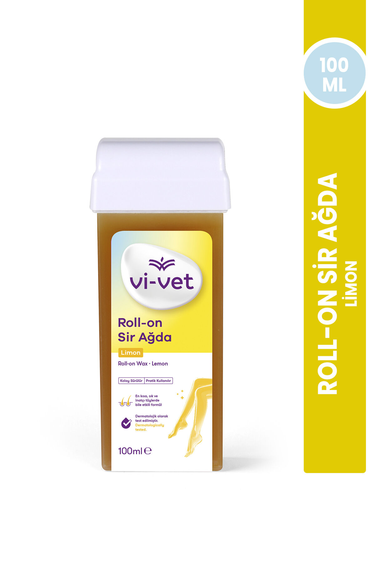 Vi-vet Roll-On Sir Ağda 100 ml Limon
