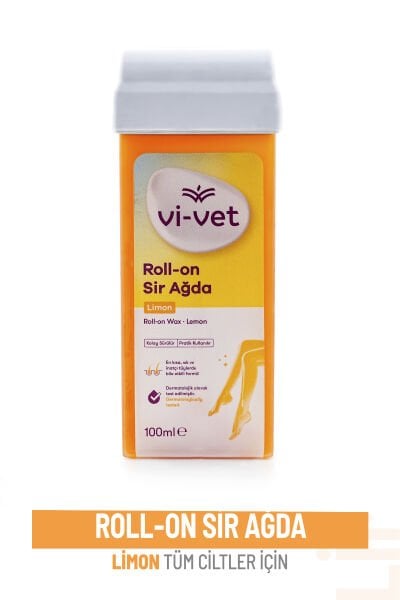 Vi-vet Roll-On Sir Ağda 100 ml Limon
