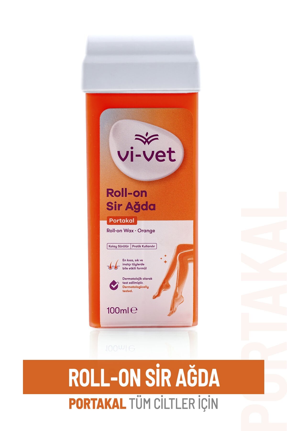Vi-vet Roll-On Sir Ağda 100 ml Portakal