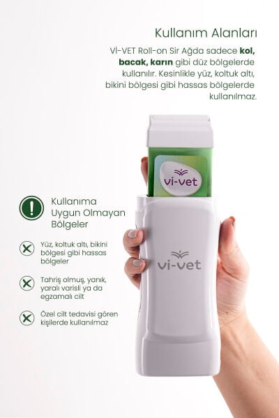 Vi-vet Roll-On Sir Ağda 100 ml Çay Ağacı Yağı