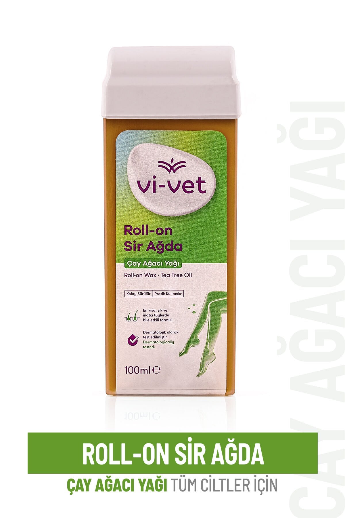 Vi-vet Roll-On Sir Ağda 100 ml Çay Ağacı Yağı