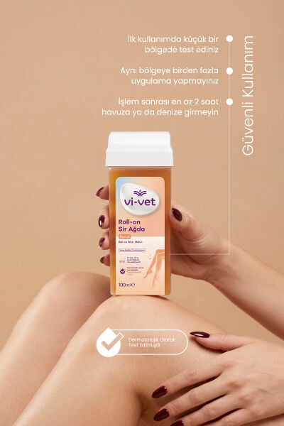 Vi-vet Roll-On Sir Ağda 100 ml Kavun
