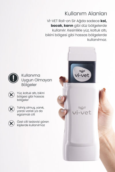 Vi-vet Roll-On Sir Ağda 100 ml Siyah