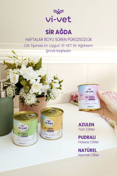 Vi-vet Sir Ağda 240 ml Naturel
