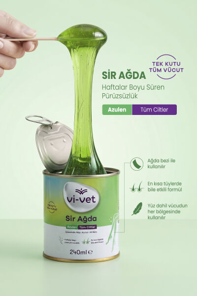 Vi-vet Sir Ağda 240 ml Azulen