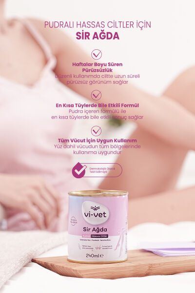 Vi-vet Sir Ağda 240 ml Pudralı