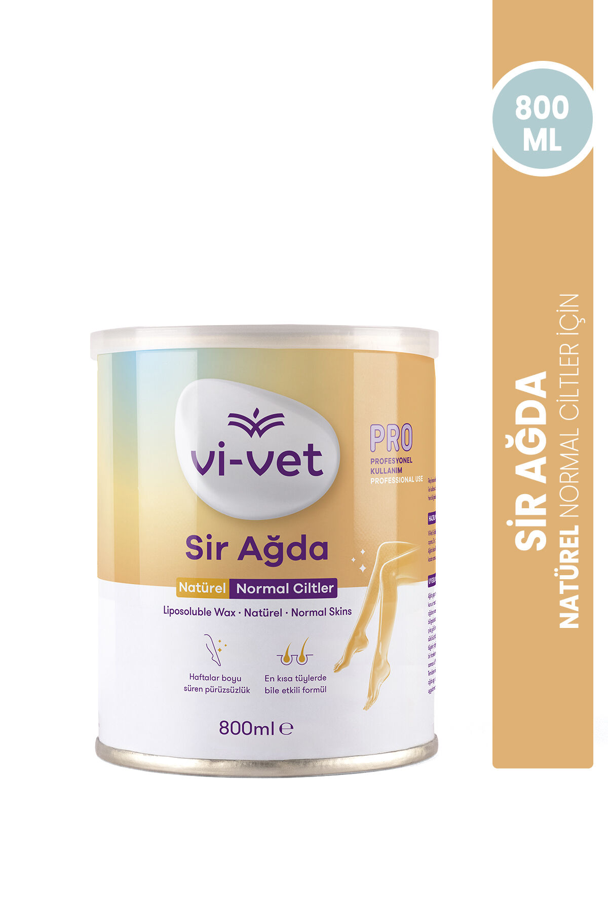 Vi-vet Sir Ağda 800 ml Natürel