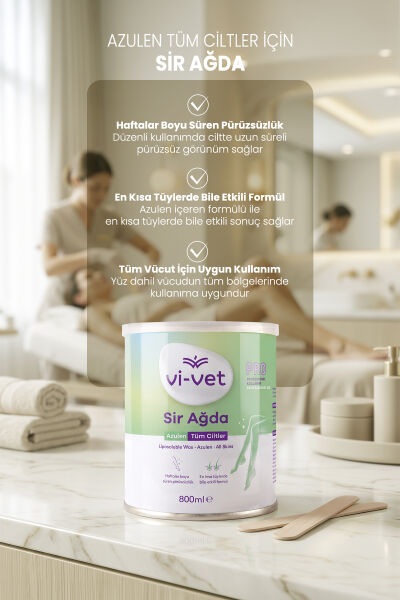 Vi-vet Sir Ağda 800 ml Azulen