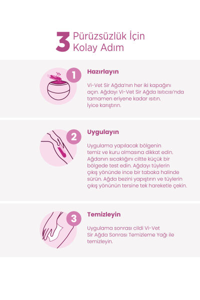 Vi-vet Sir Ağda 800 ml Pudralı
