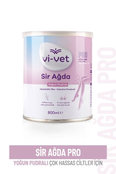 Vi-vet Sir Ağda 800 ml Yoğun Pudralı