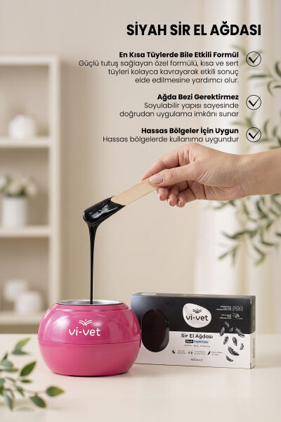 Vi-vet Sir El Ağdası 400 gr Siyah