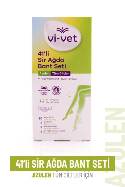 Vi-vet Sir Ağda Bant Seti 41 li Azulen