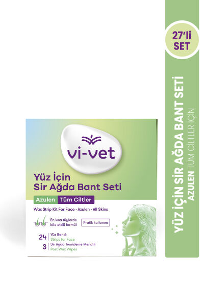 Vi-vet Sir Ağda Yüz Bandı Azulen 24 lü