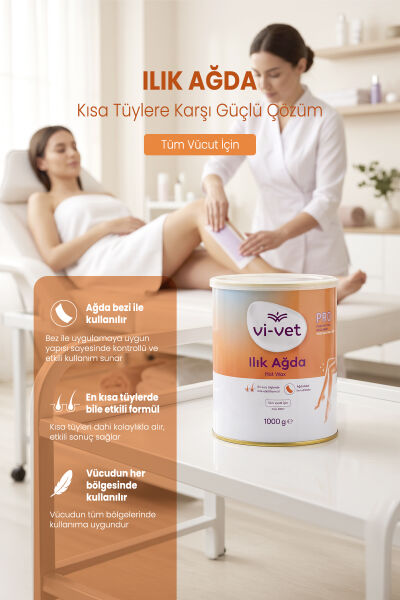 Vi-vet Ilık Ağda 1000 gr