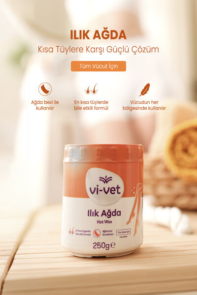 Vi-vet Ilık Ağda 250 gr