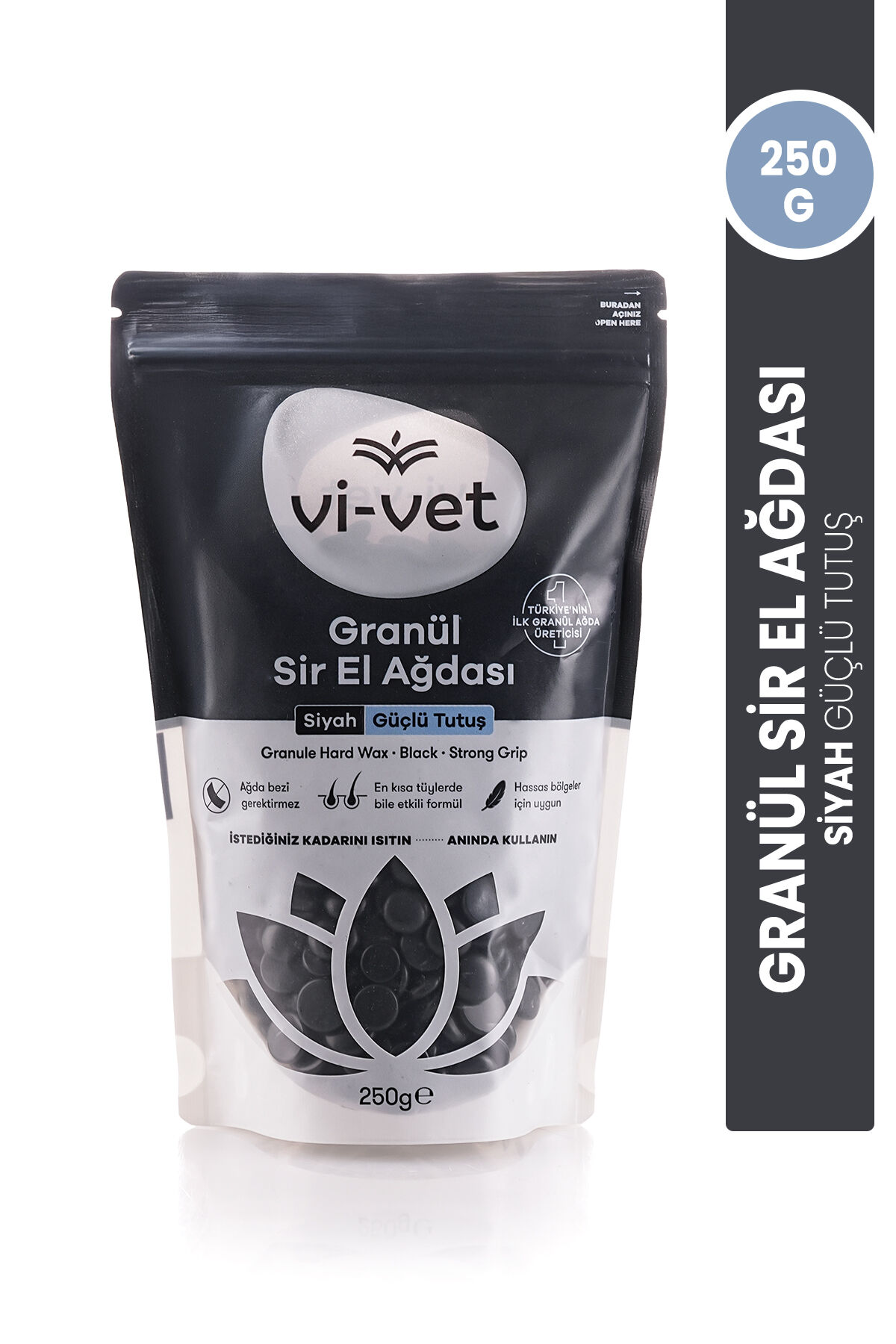 Vi-vet Granül Sir El Ağdası 250 gr Siyah