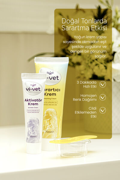 Vi-vet Tüy Sarartıcı Krem 70 ml + 35 ml