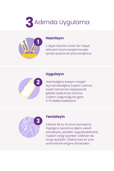 Vi-vet Tüy Sarartıcı Krem 70 ml + 35 ml